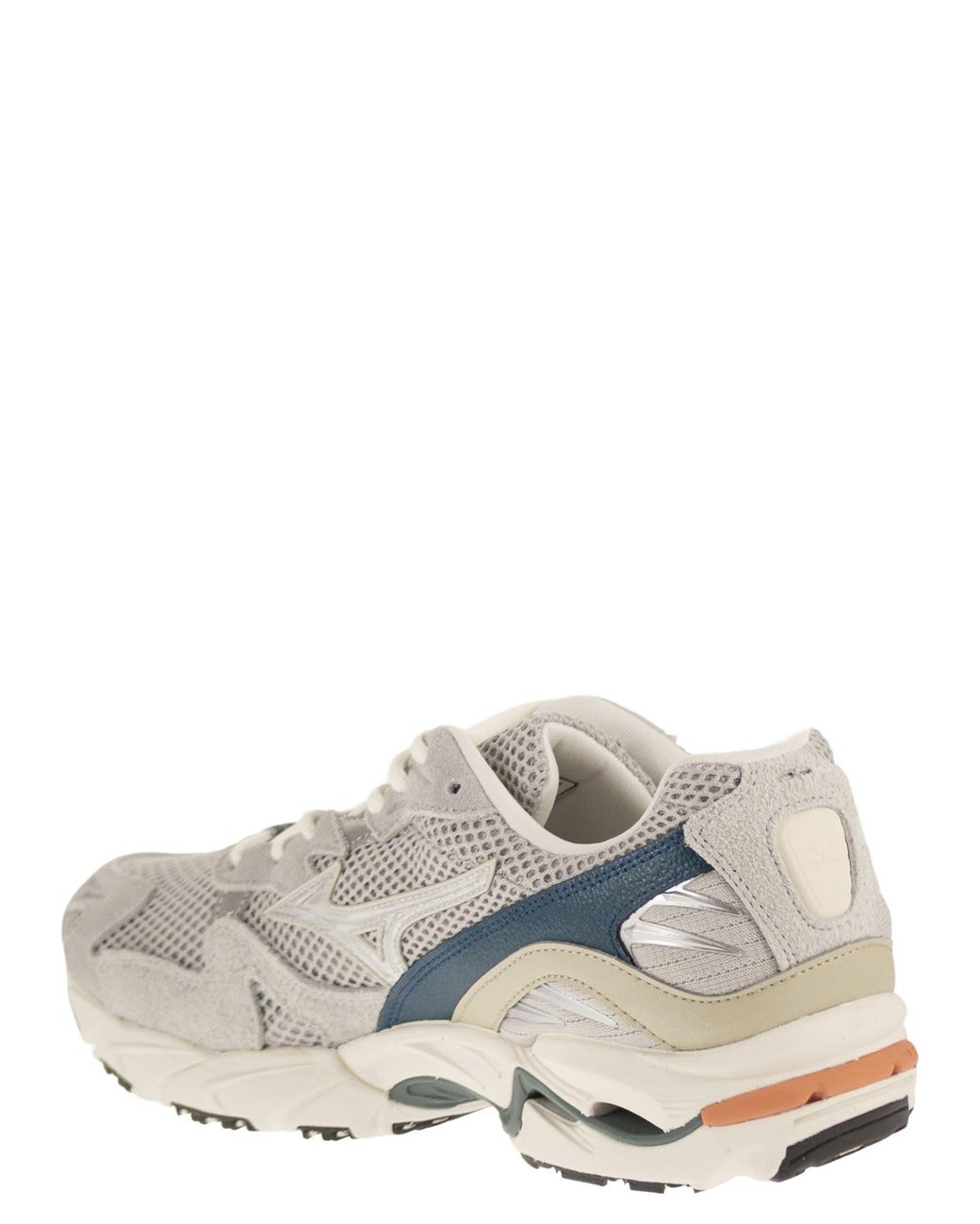 Mizuno White Wave Rider 10 Lifestyle Trainers With Running Dna for men