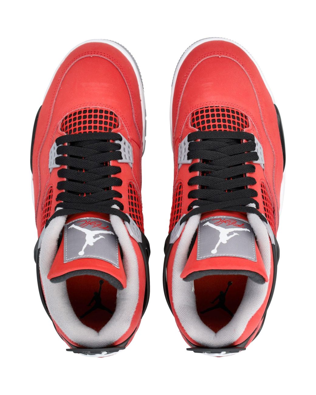 Nike Red Air Jordan 4 'Toro Bravo' Sneakers