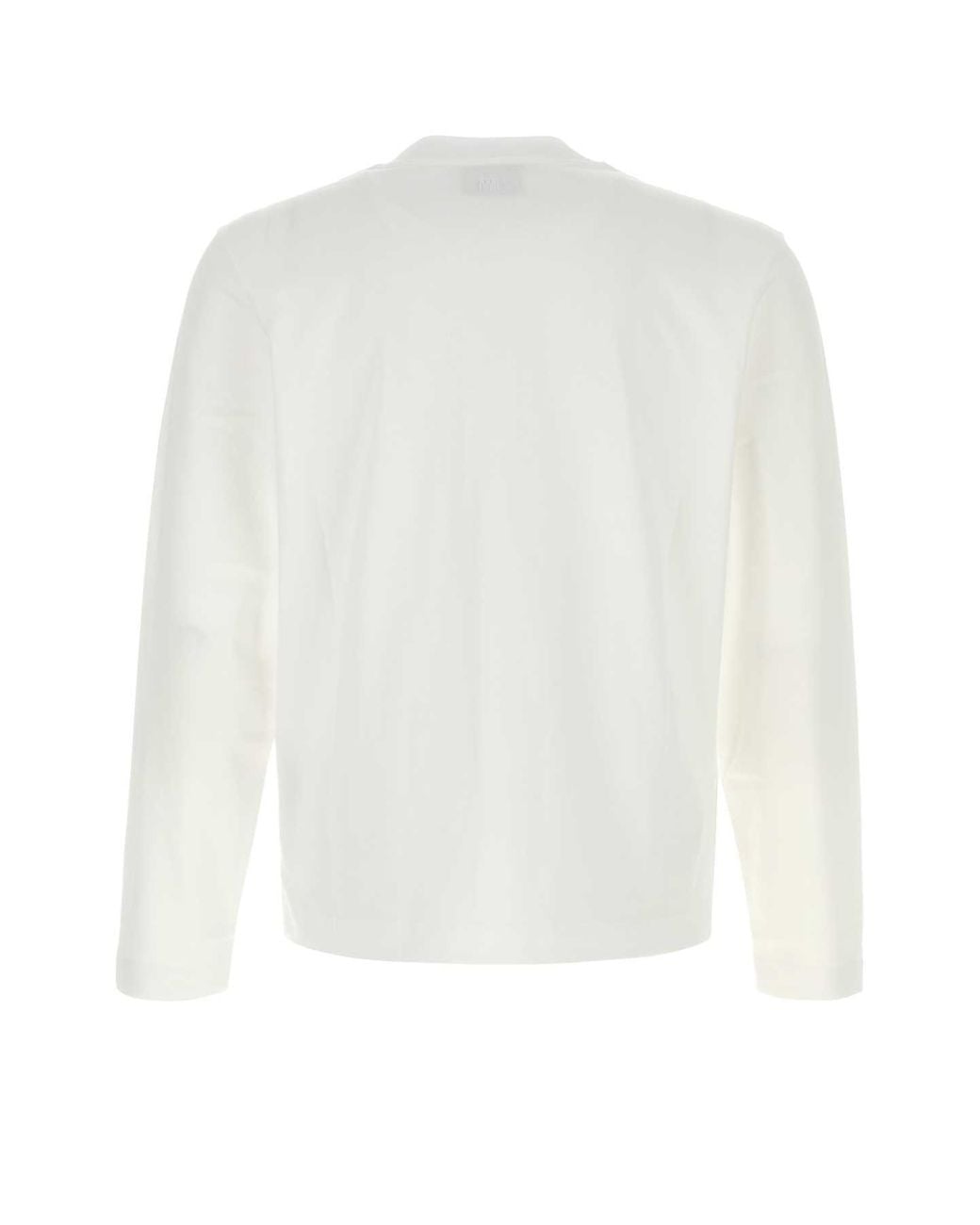 AMI White Cotton T Shirt