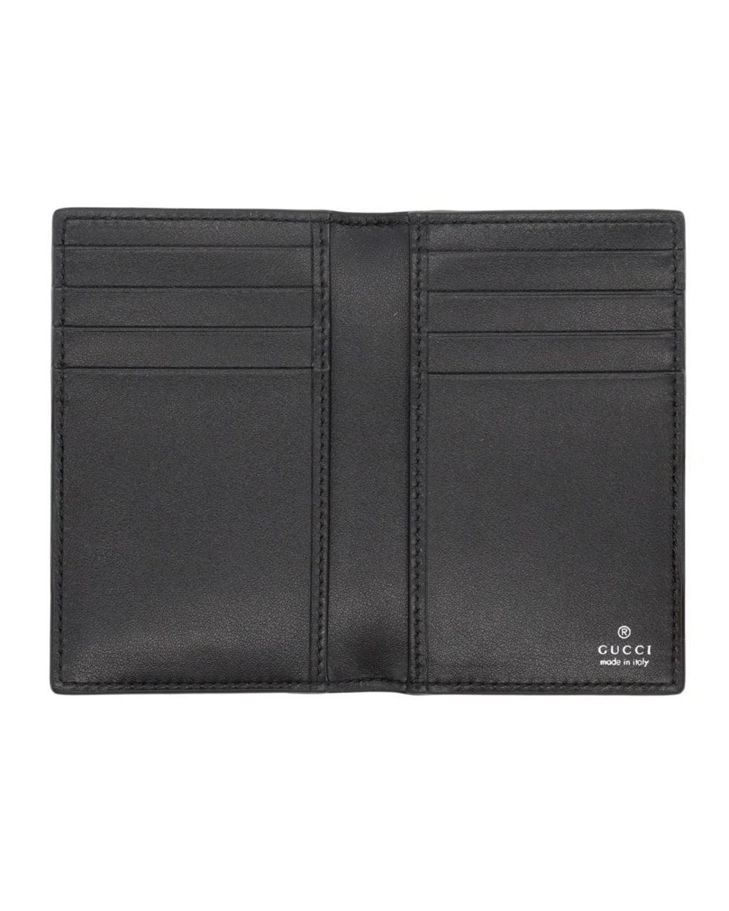 Gucci Black Horsebit 1955 Small Wallet for men
