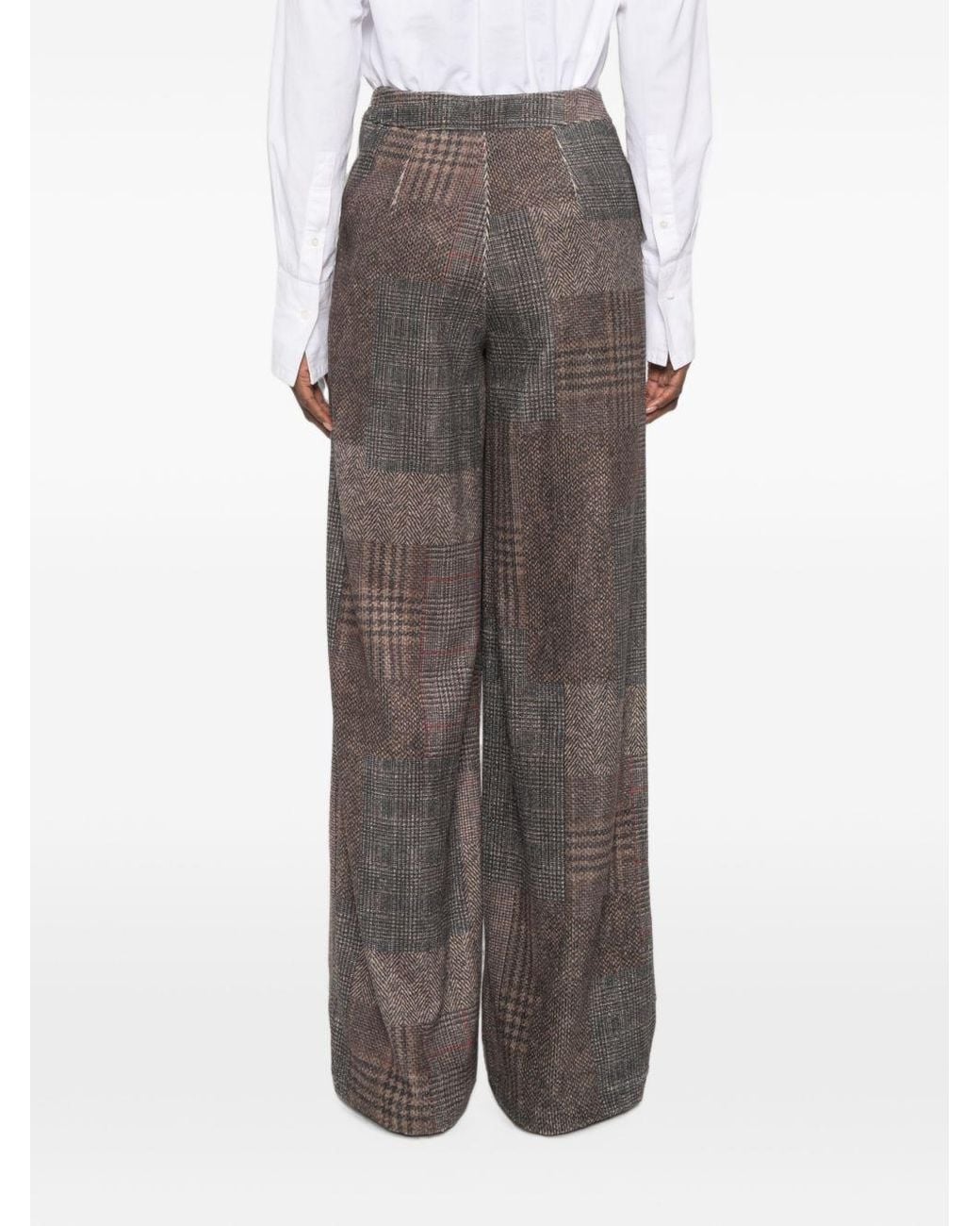 Adiós pantalones patchwork Bye de color Gray