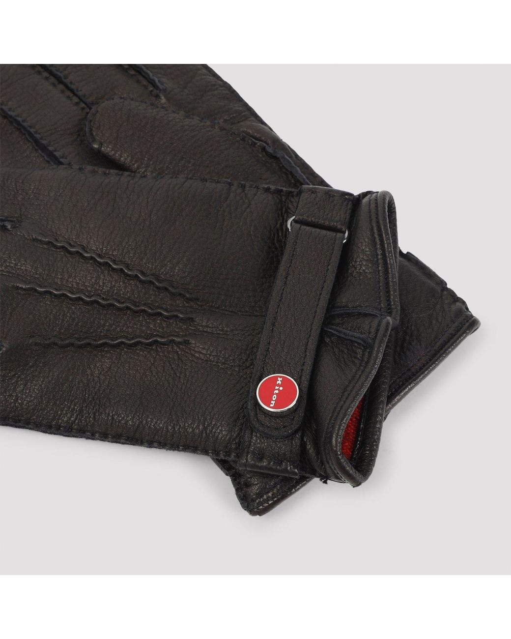 Guantes Kiton de color Black