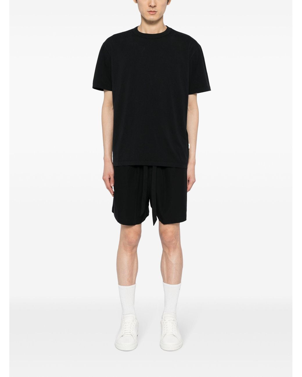 Tekla Black Sleeping T Shirt