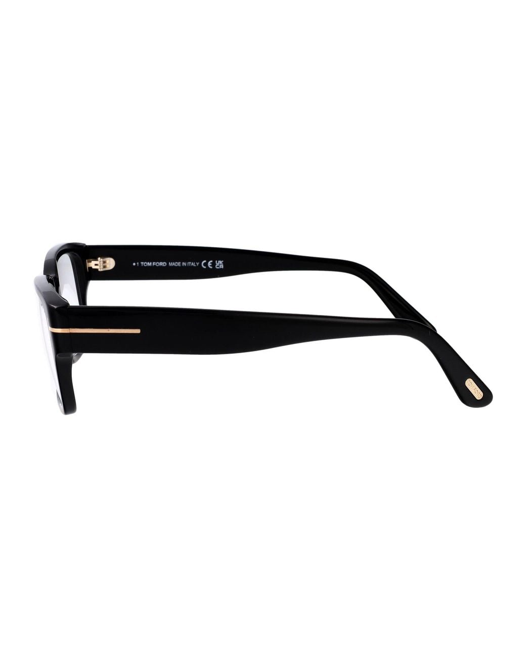 Tom Ford Black Round Optical Ft6179 B 01