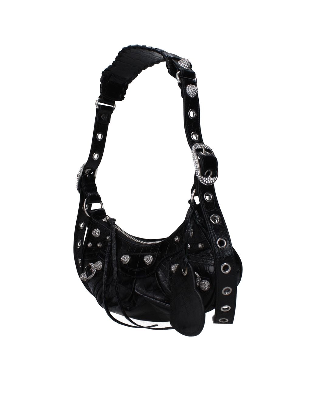 Balenciaga Black Shoulder Bags The Cagole Leather