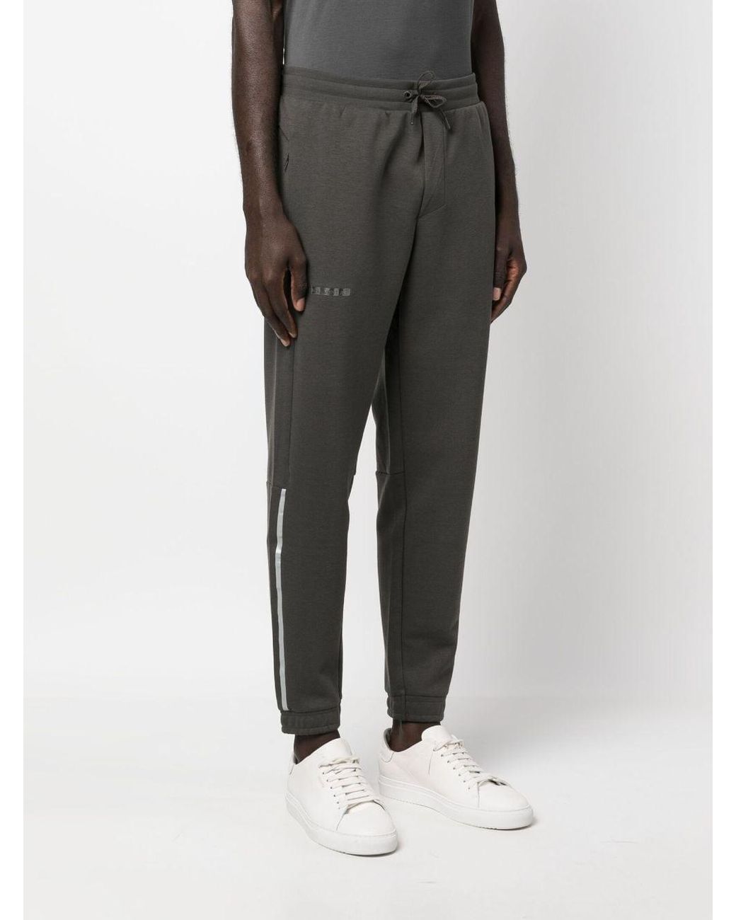 EA7 Trainingsbroek Met Logoprint in het Gray voor heren