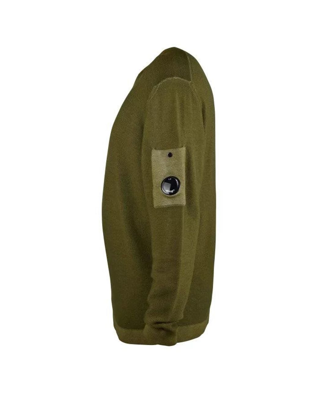 C P Company Green Sweatshirt