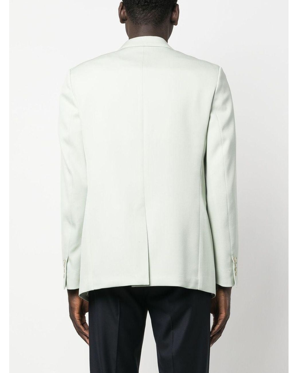 Lanvin White Single Breasted Fashion Jacket