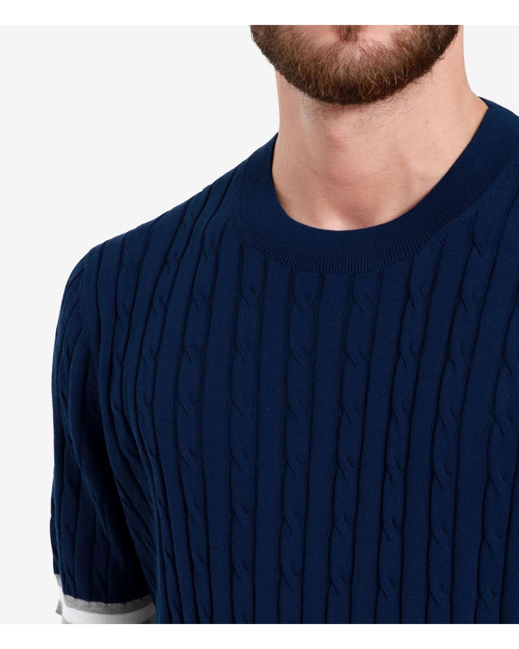 Gran Sasso Blue Sweaters for men