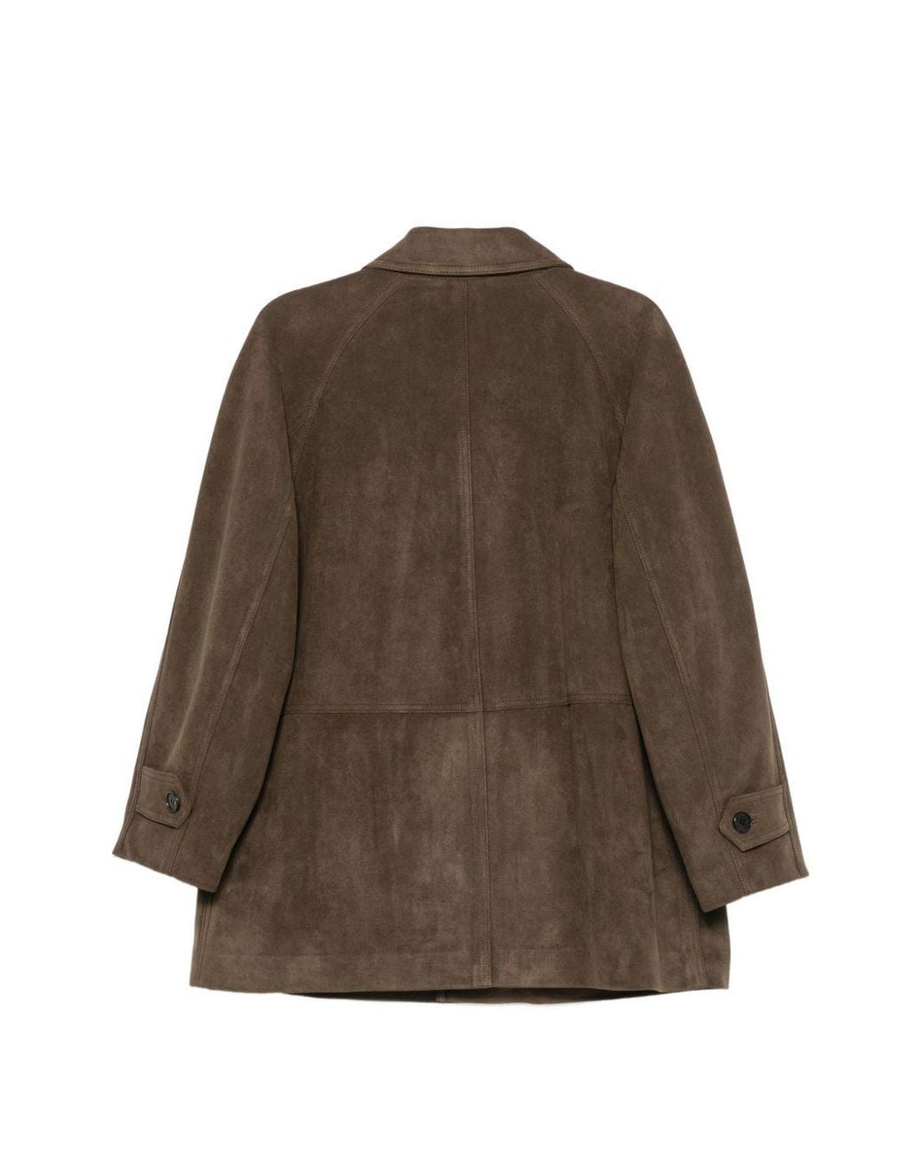 DUNST Brown Synthetic Leather Jacket