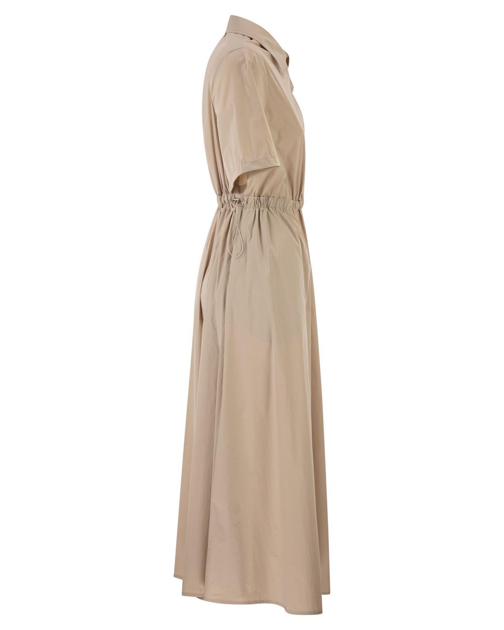 Herno Natural Light Stretch Nylon Dress