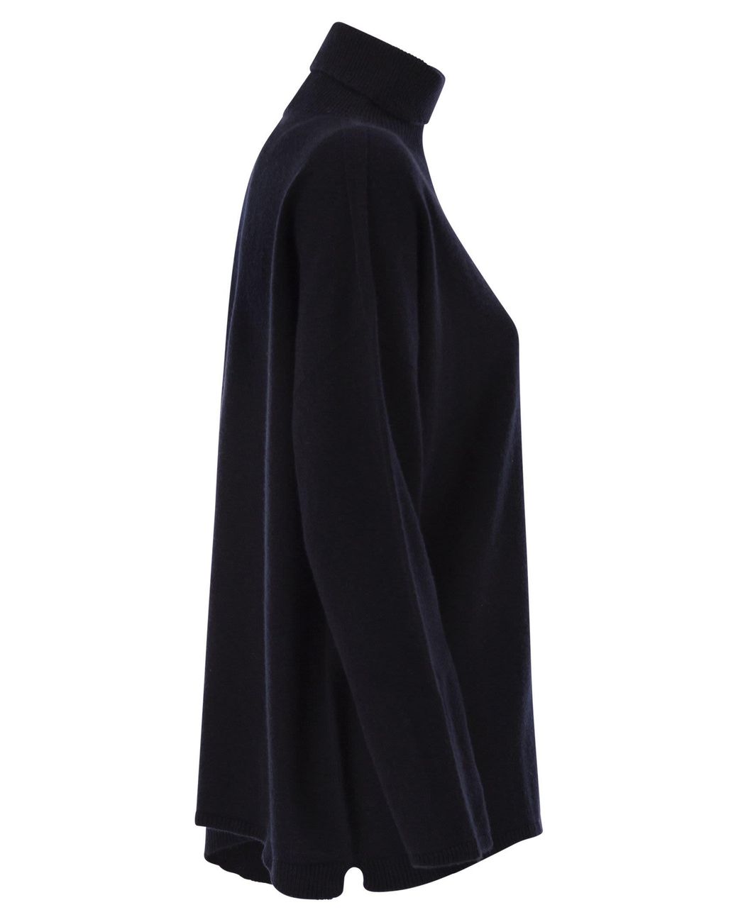 Vanisé Blue Giuly Maxi Cashmere Turtleneck