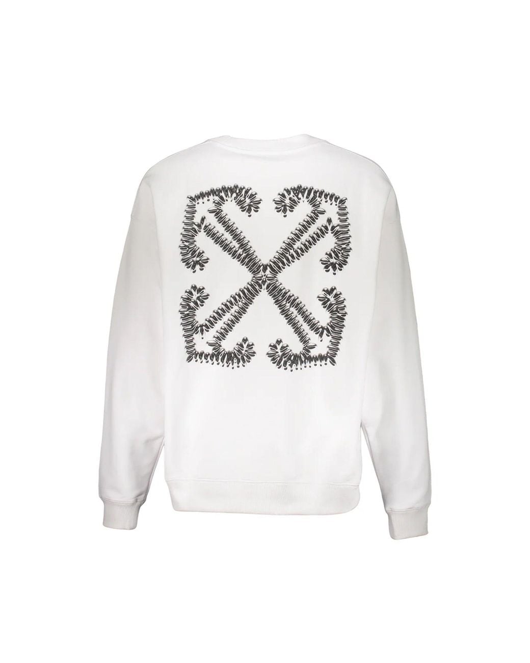 Off-White c/o Virgil Abloh White Logo Sweatshirt for men