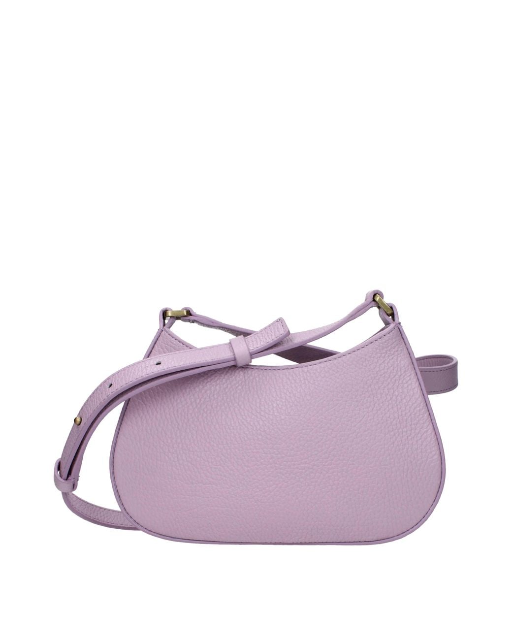 Roberto Cavalli Purple Roberto Cavaldi Shoulder Bags/Lilac Leather