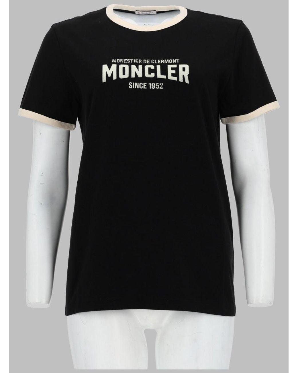 Moncler Black T-Shirt