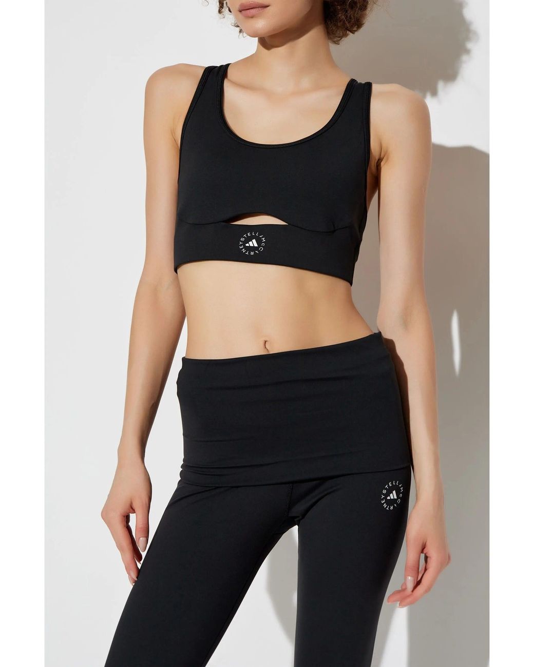 Adidas By Stella McCartney Black Sports Bra