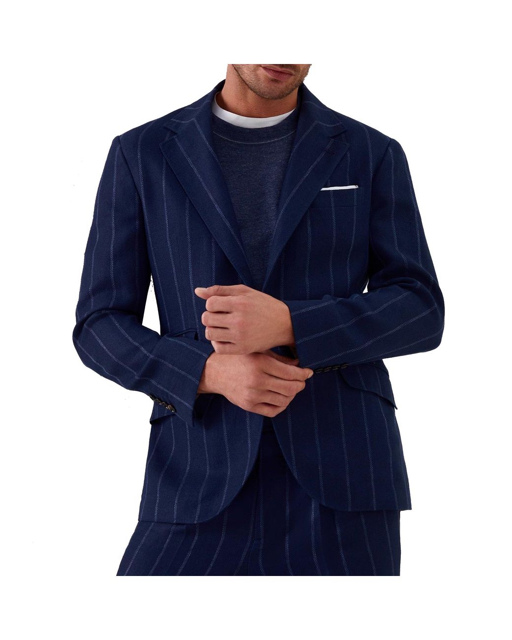 Brunello Cucinelli Blue Blazers for men