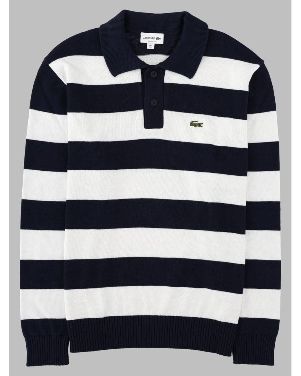 Lacoste Blue Knit Sweater for men