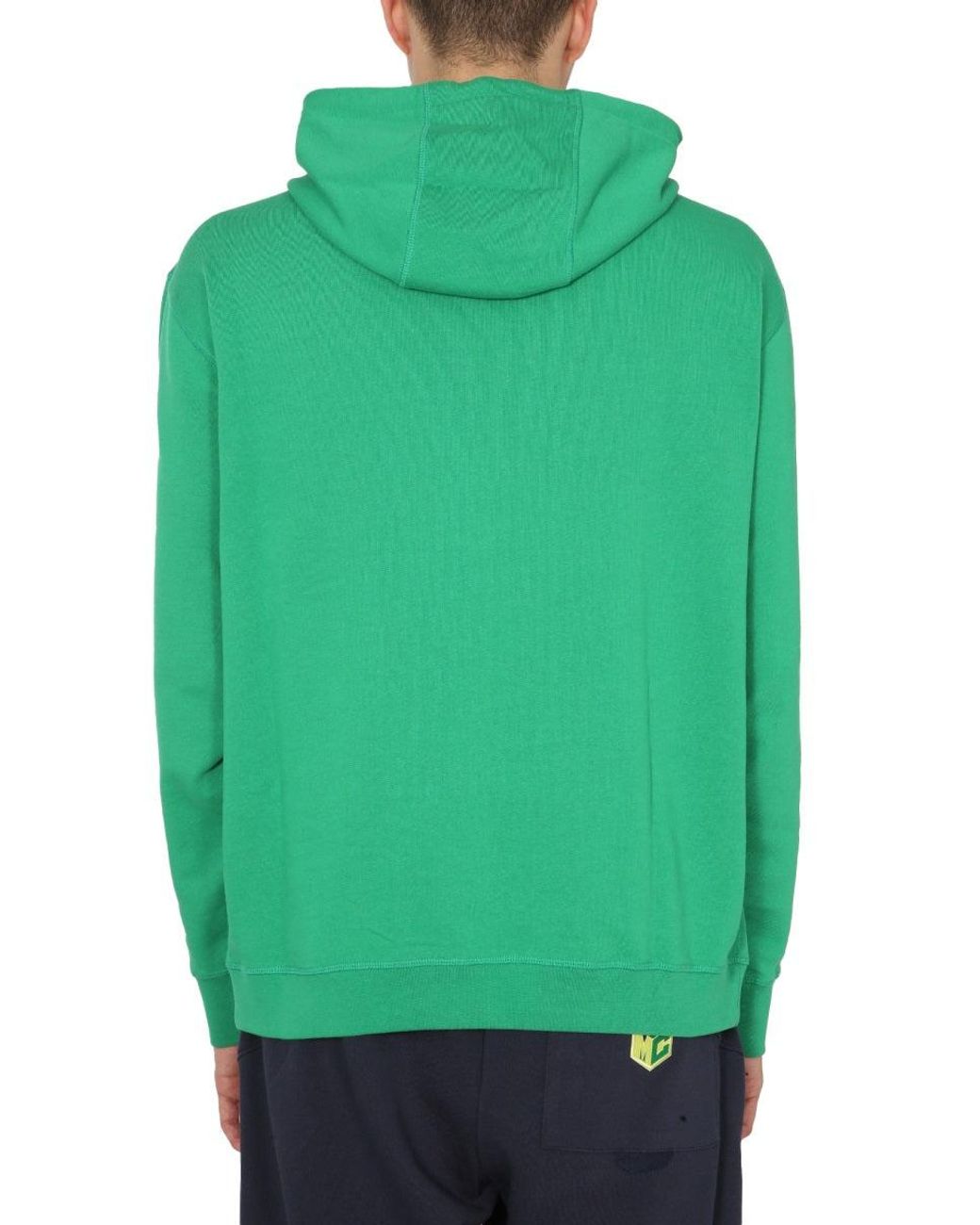 YMC Green Trugoy Hooded Sweatshirt for men