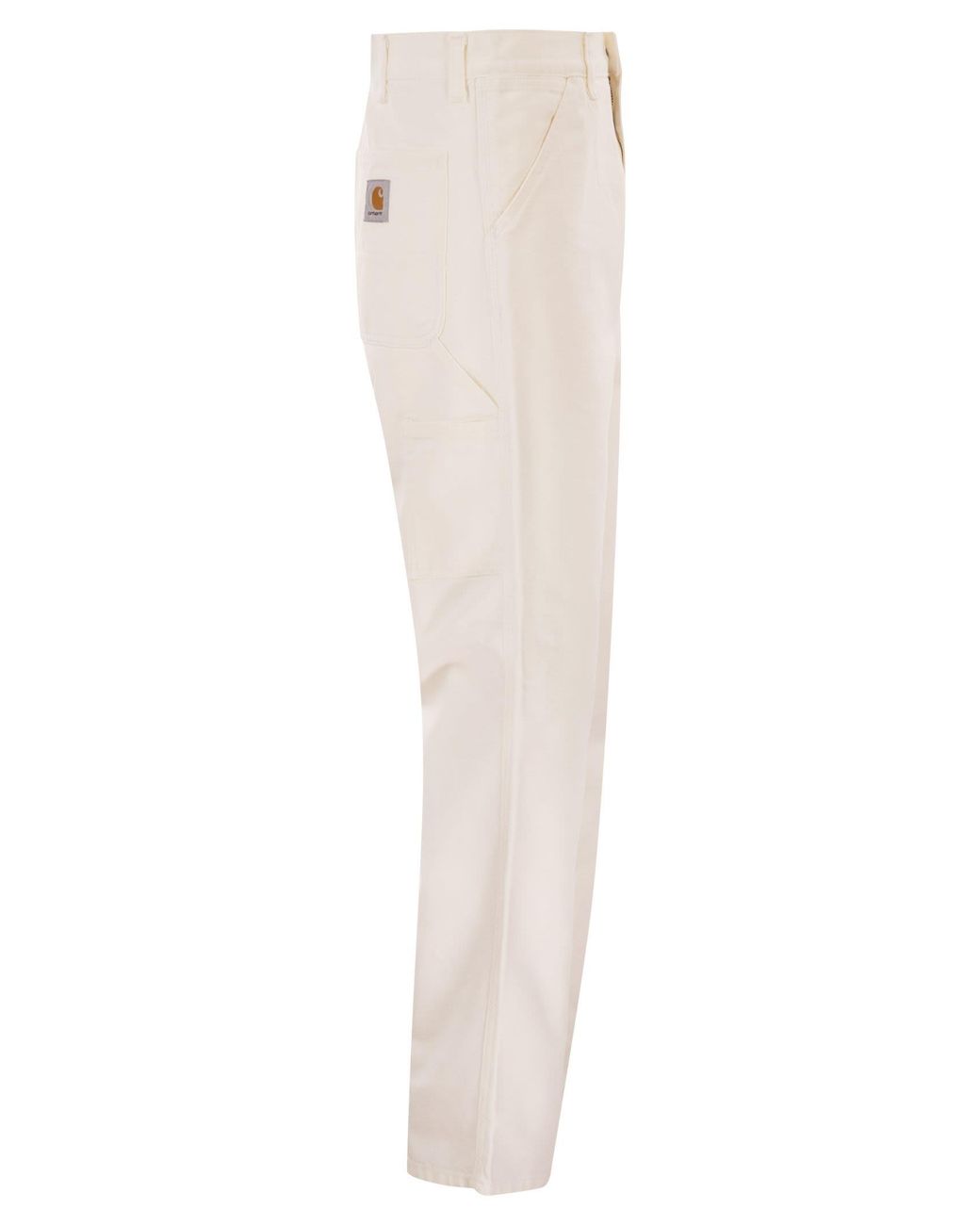 Carhartt White Cotton Trousers