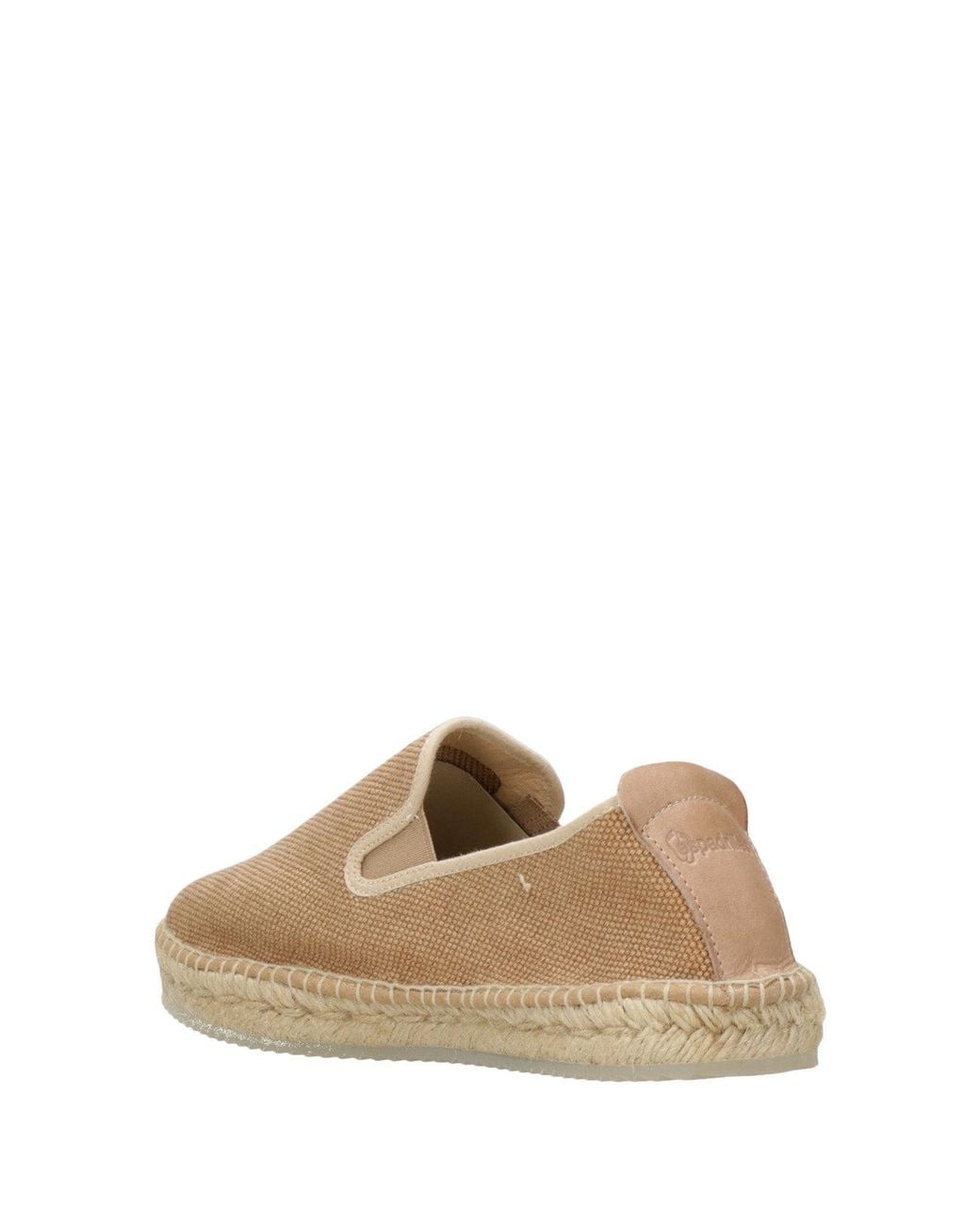 Baskets Camel Espadrilles en coloris Natural