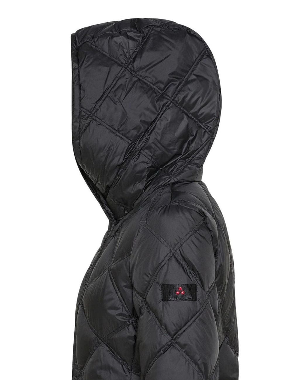Peuterey Gray Technical Nylon Zip-Up Jacket