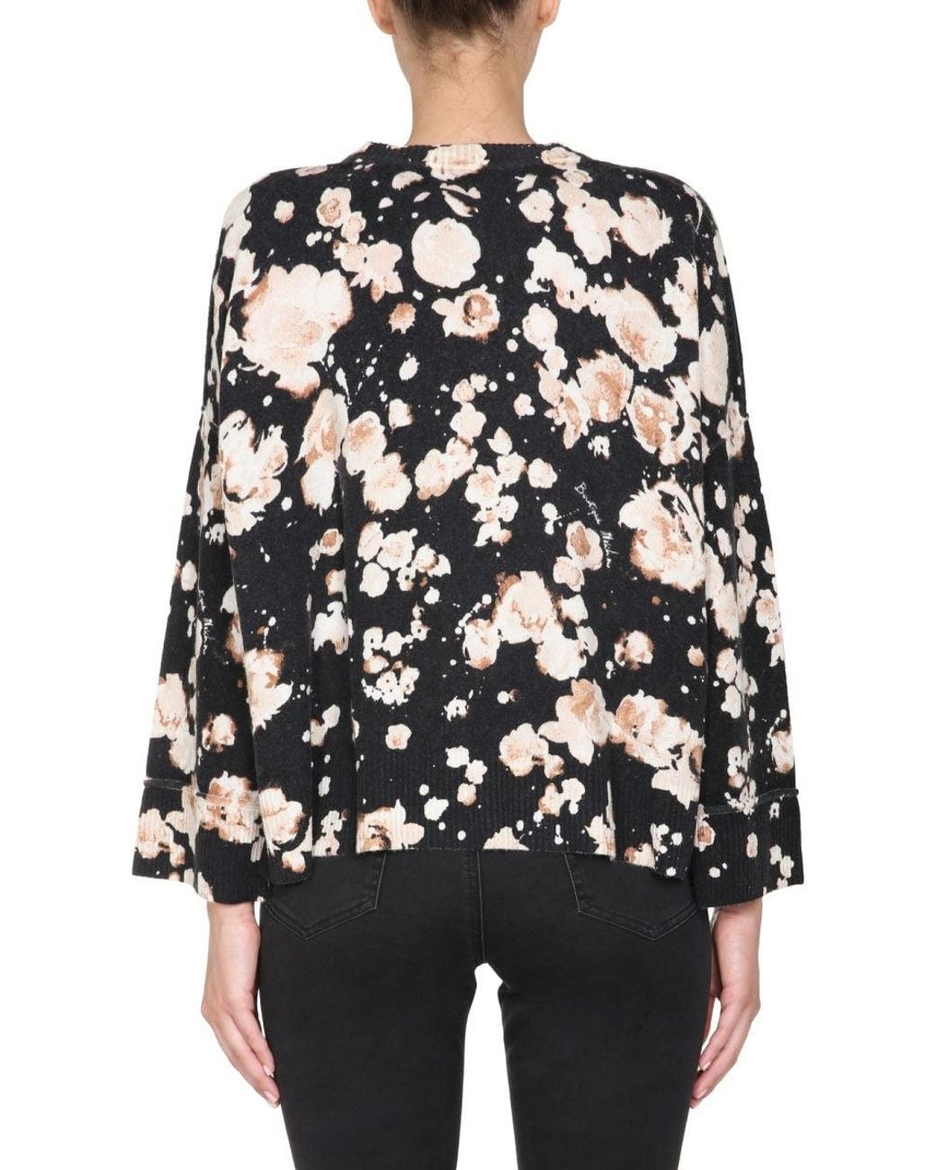 Boutique Moschino Black Crew Neck Sweater