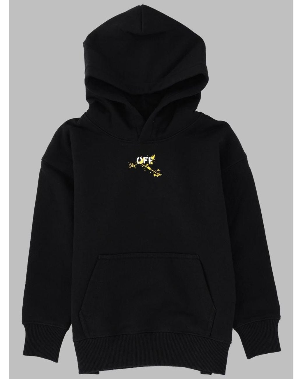 Off-White c/o Virgil Abloh Black Arrow Print Mini Sweatshirt For Boys (Kids)