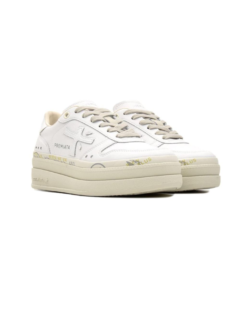 Premiata White Sneakers