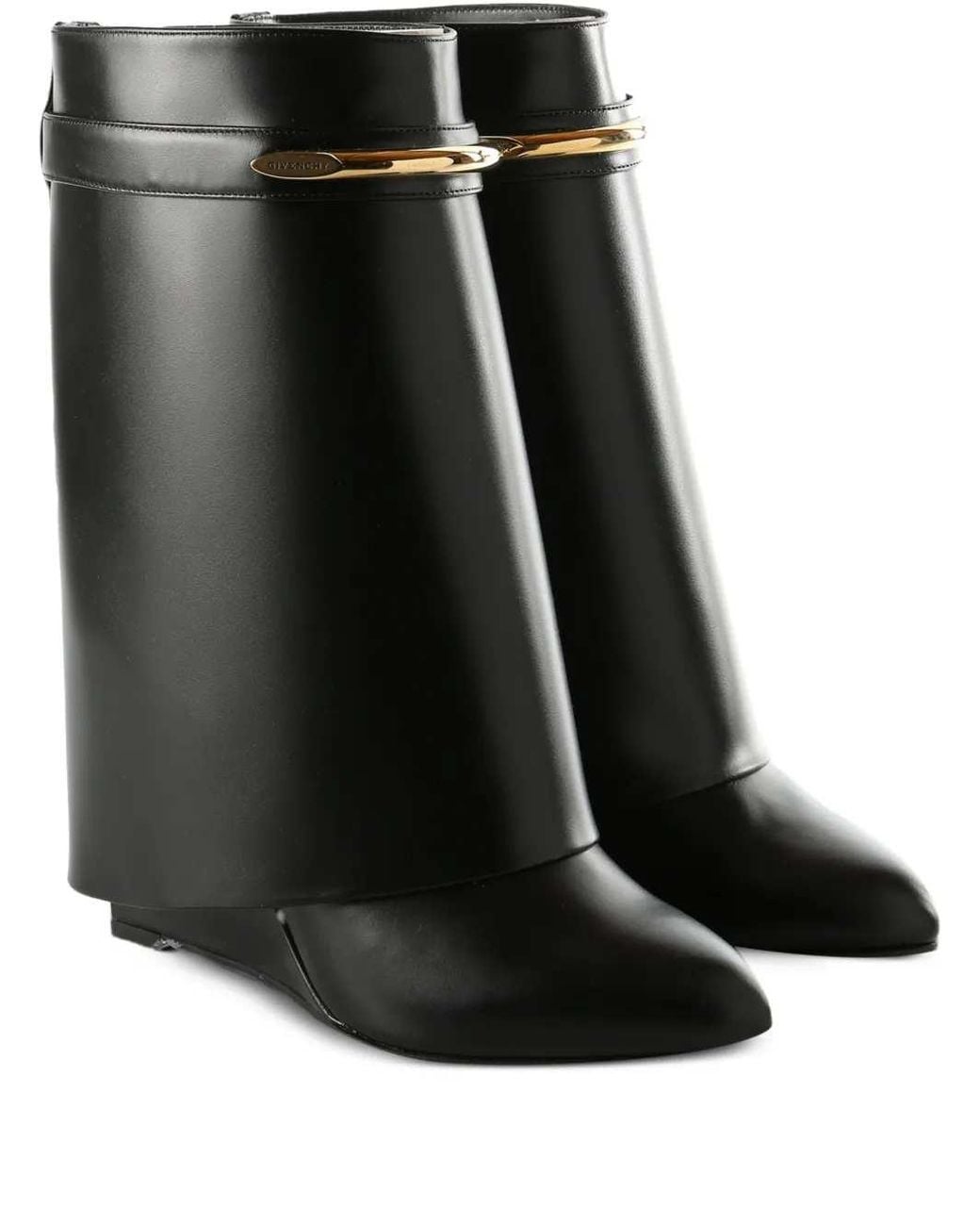 Givenchy Black Shark Pinch Ankle Boot