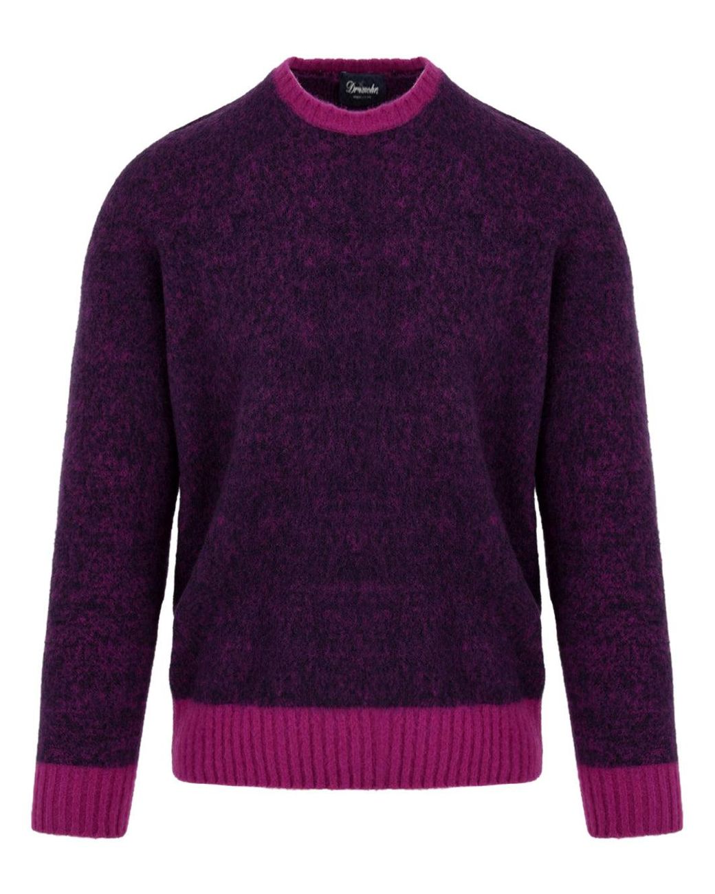 Sweaters de Drumhr Drumohr de hombre de color Purple