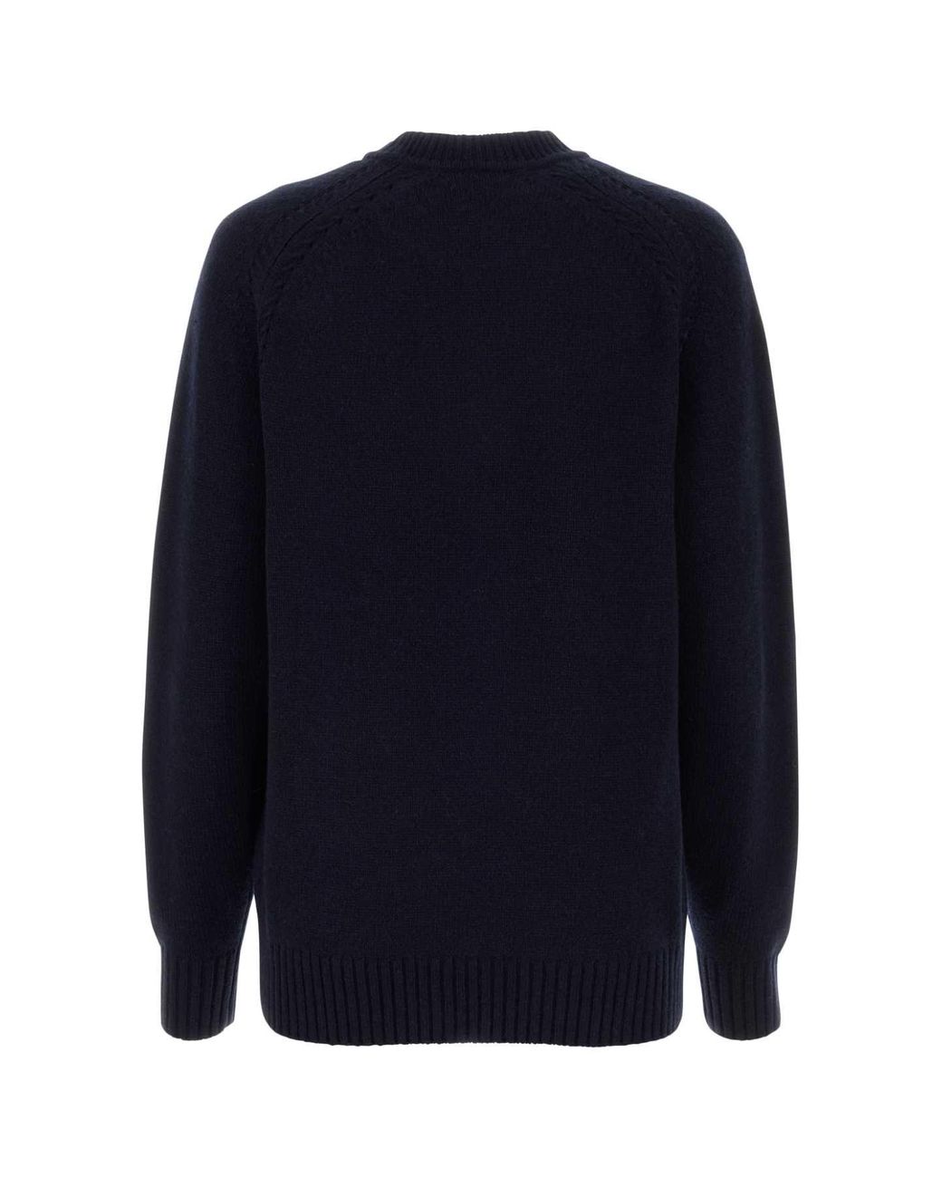 Chloé Blue Cashmere-Wool Oversized Sweater