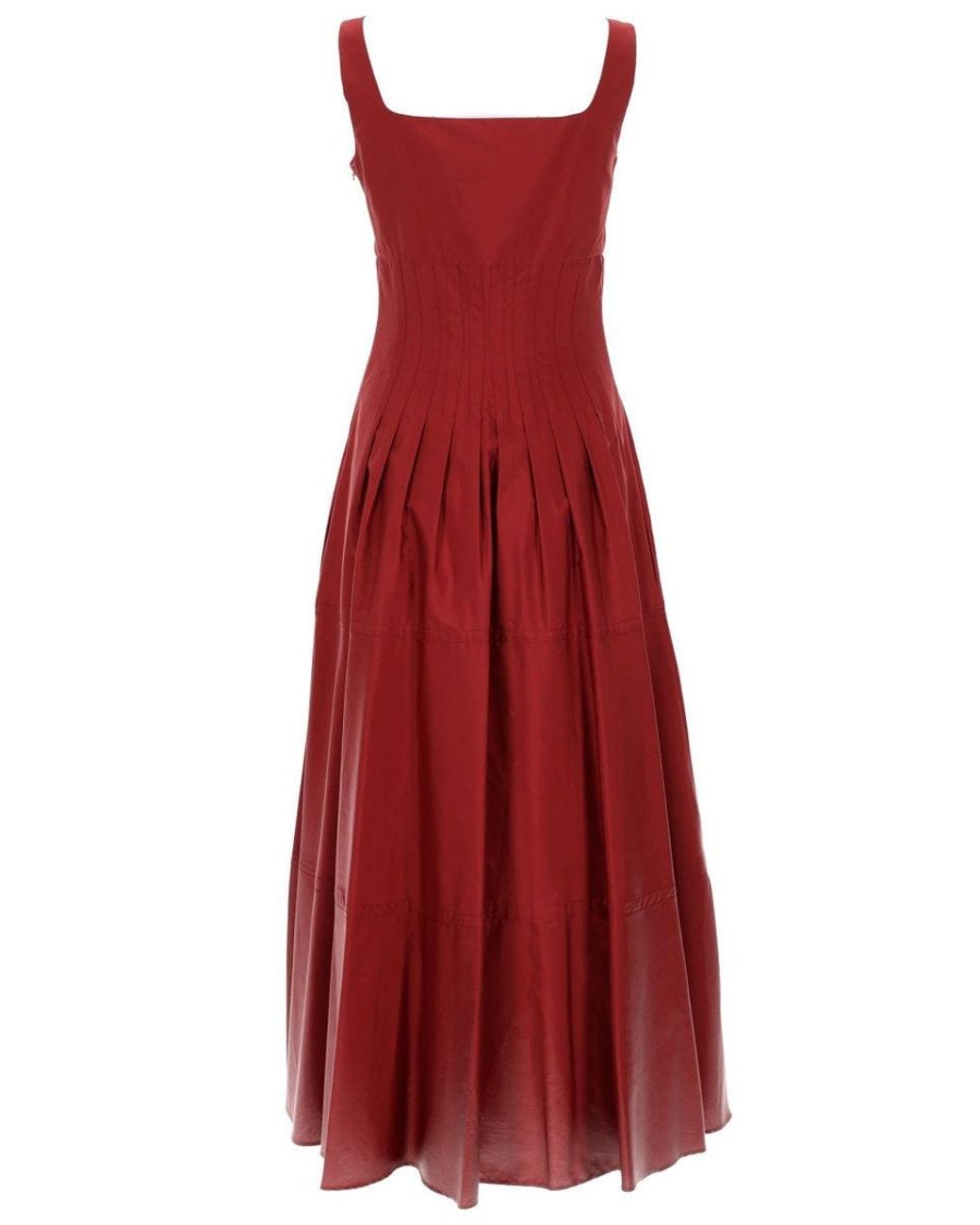 Max Mara Red Abito Midi