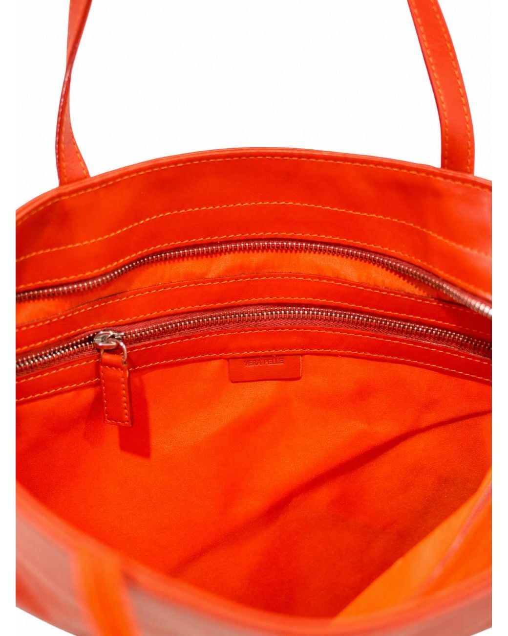 LA ROSE Orange Tote Bag Mango