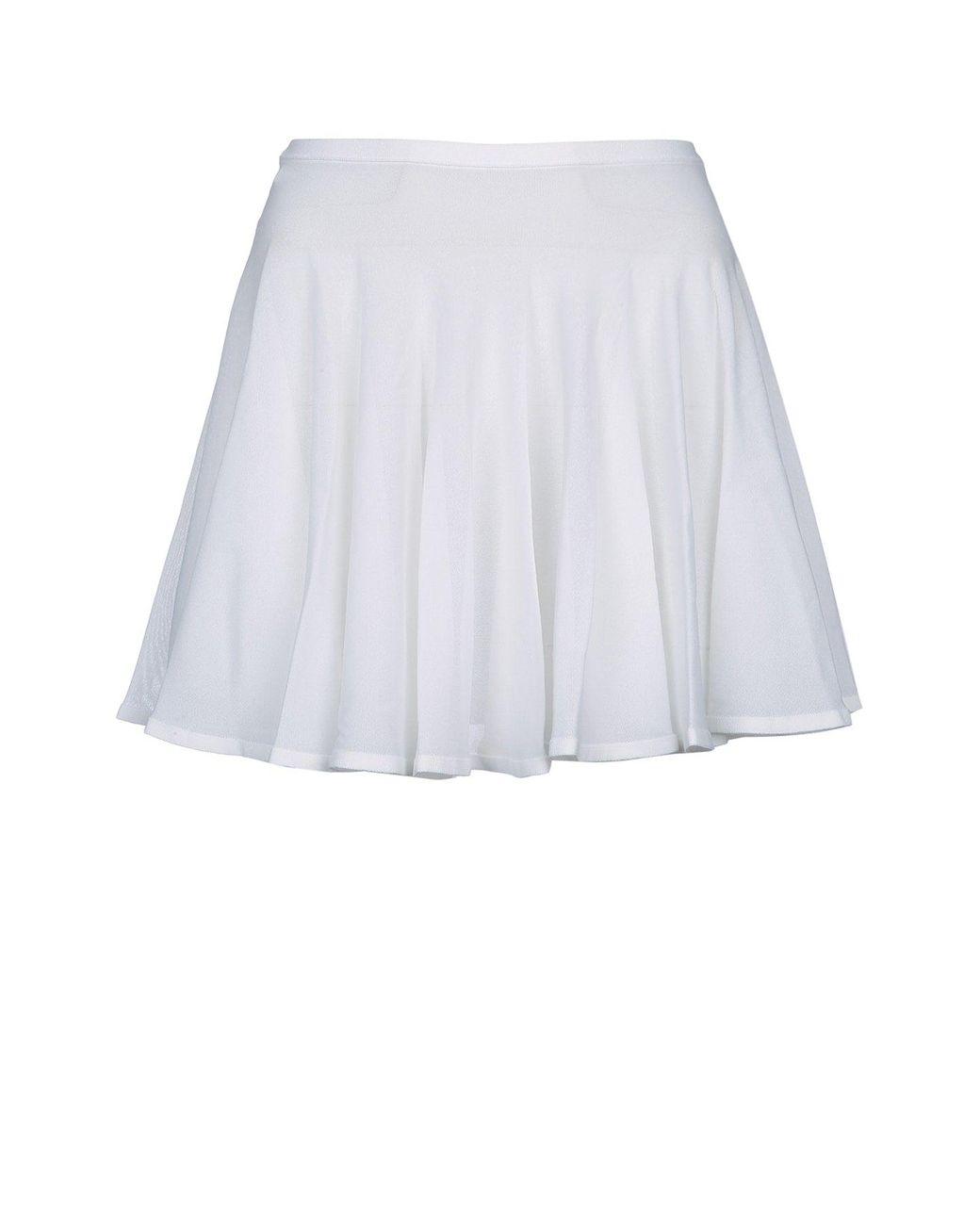 Alaïa White Skater Skirt