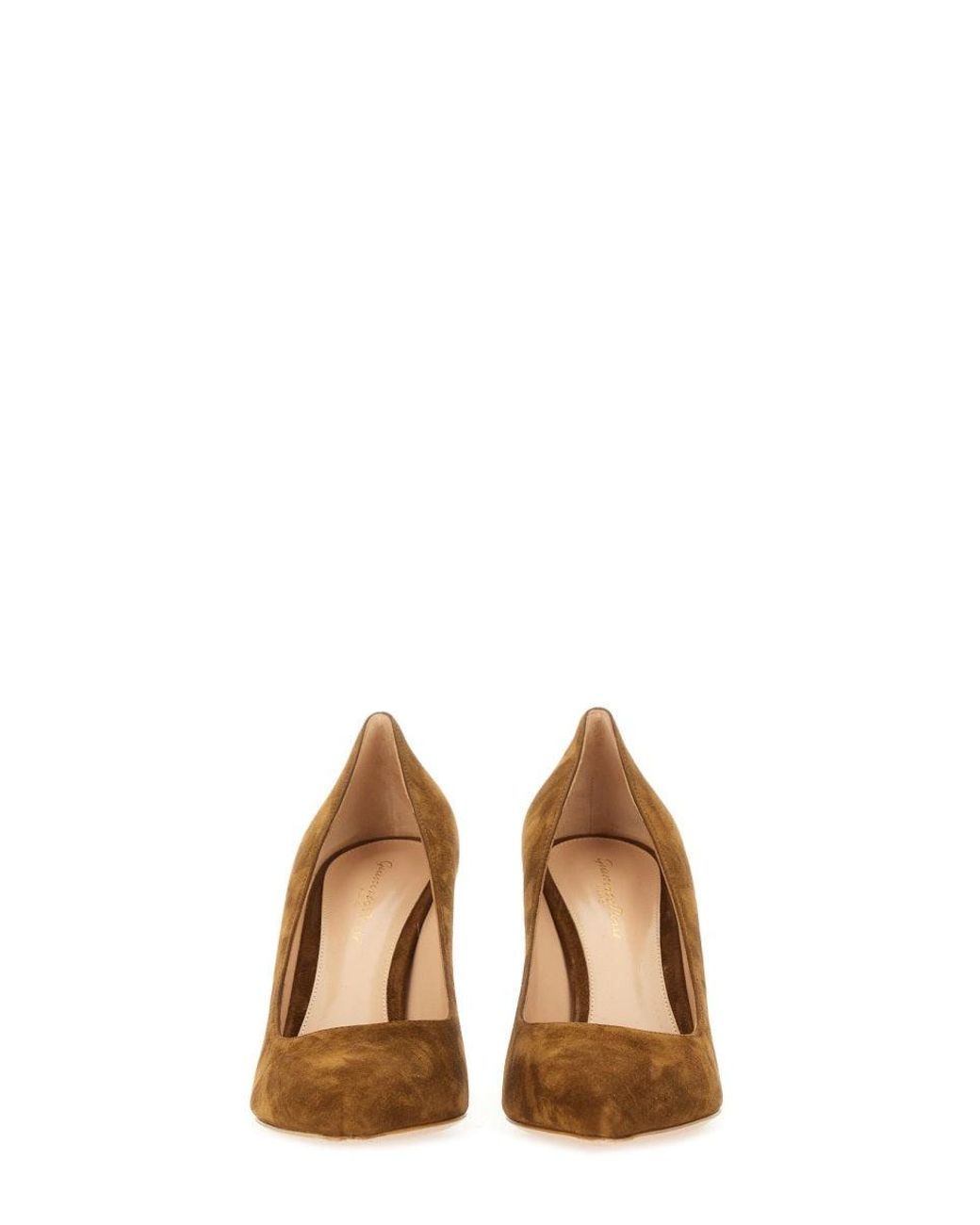 Gianvito Rossi Brown Gianvito 85" Décolleté