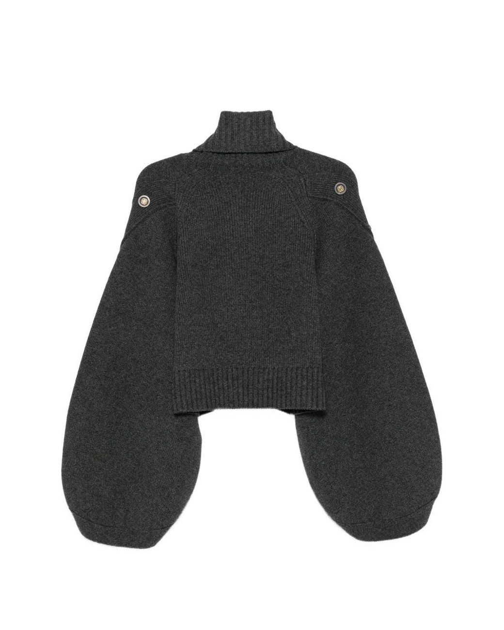 Zimmermann Black Valiant Wool Jumper