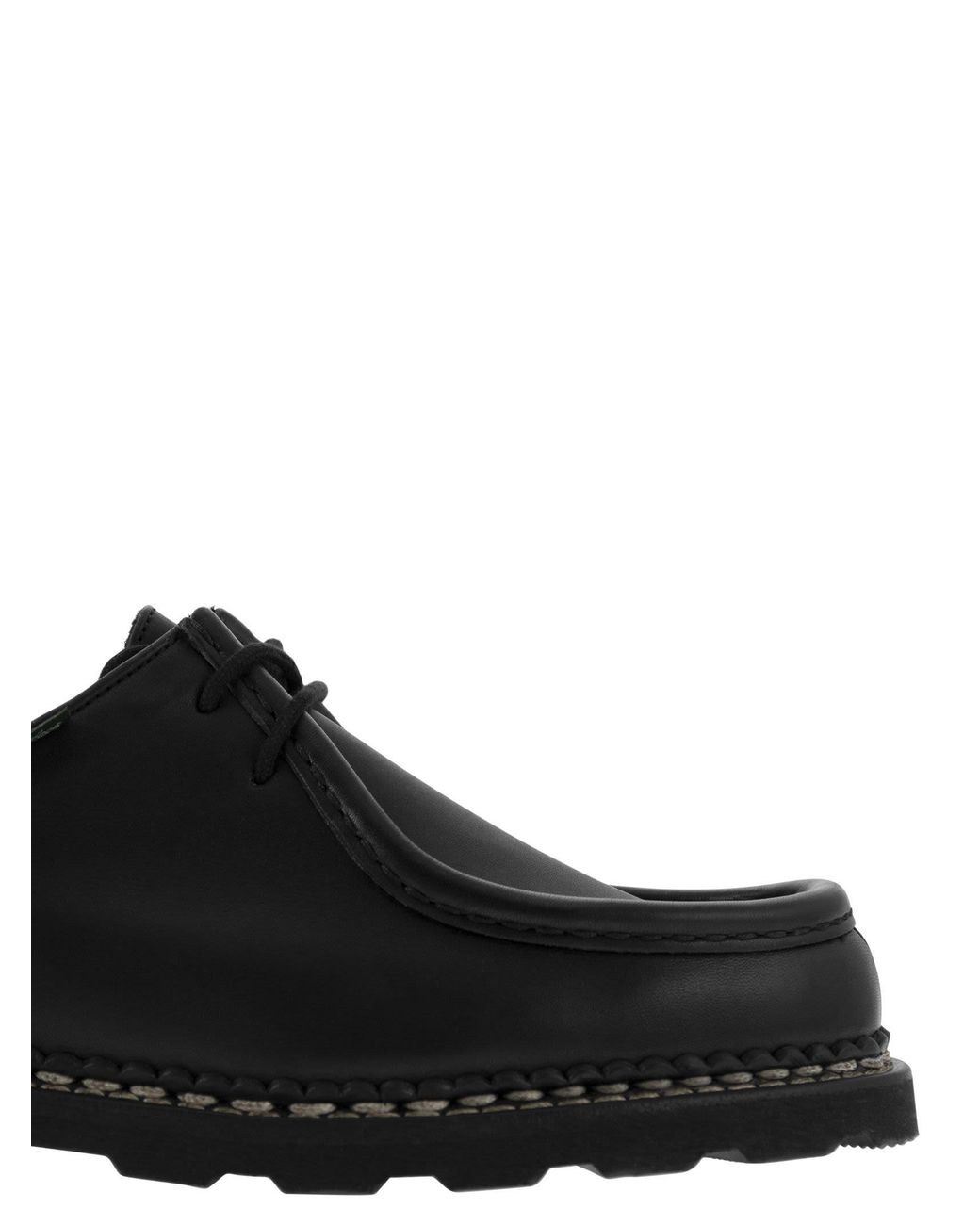 Paraboot Michael Leather Derby in het Black