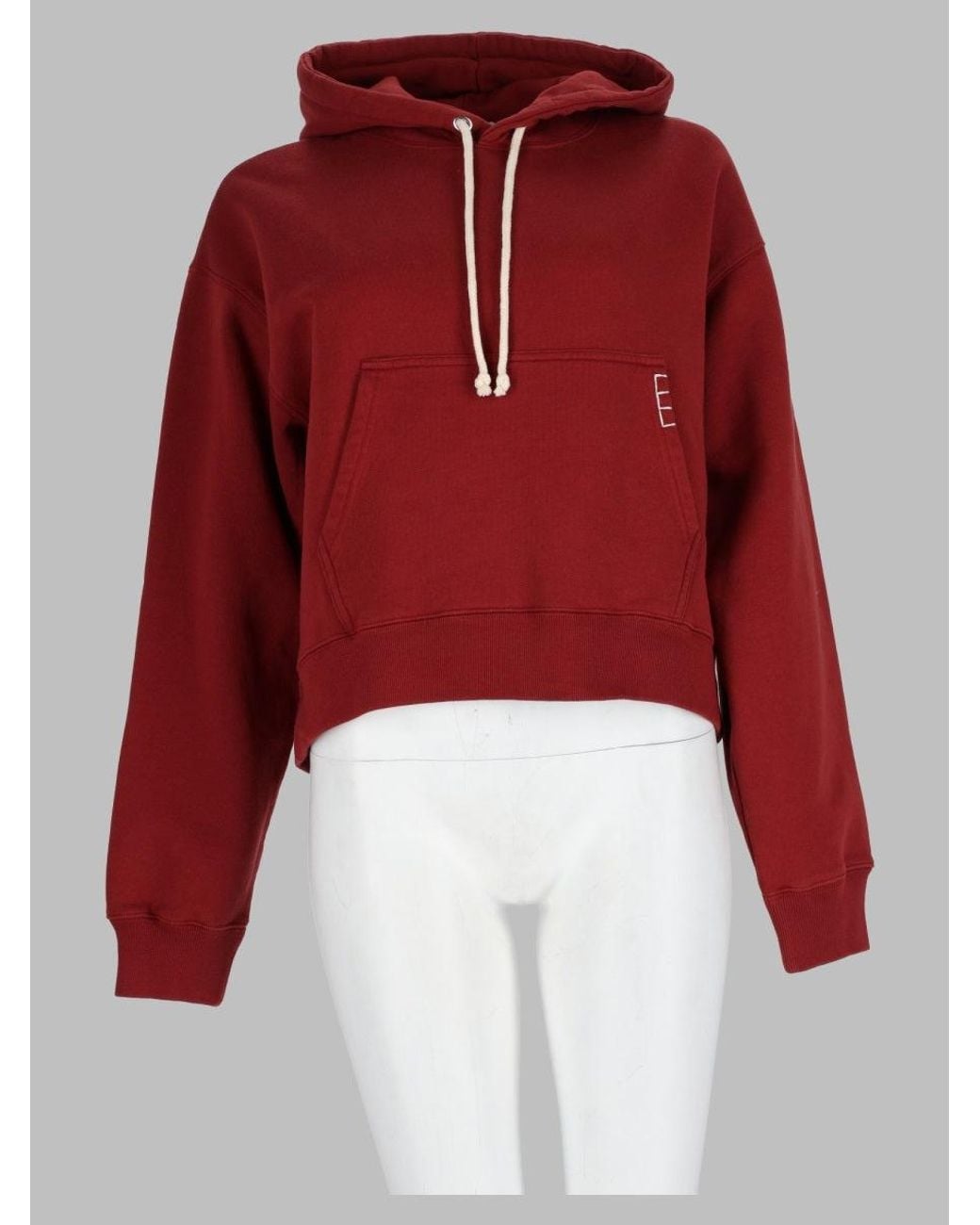 J.W. Anderson Red Cotton Sweatshirt