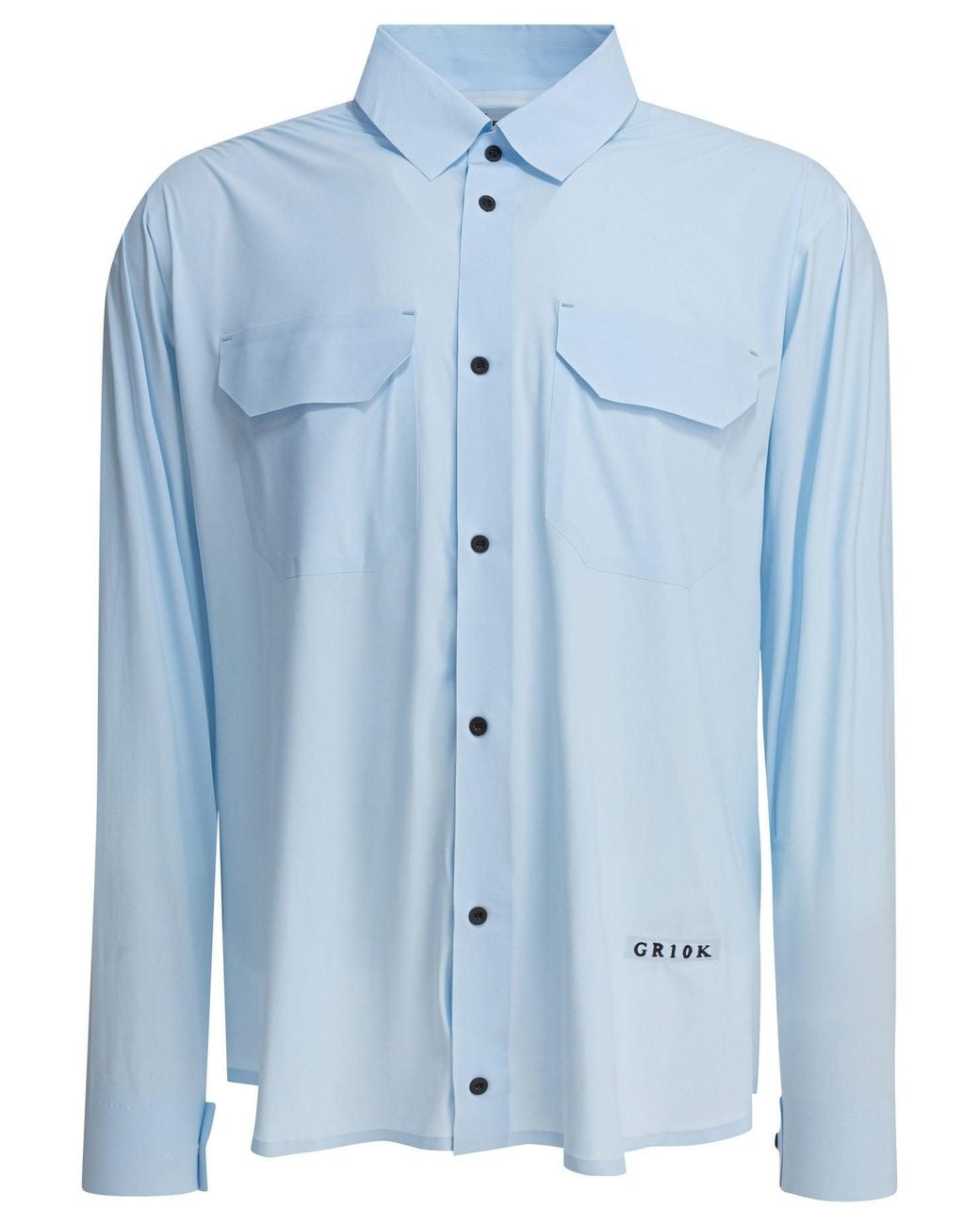 GR10K Blue Render Ultrasound Shirts Light for men