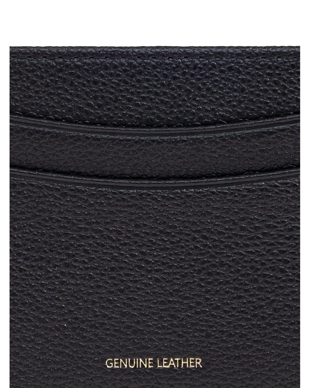 Emporio Armani Brown Card Holder