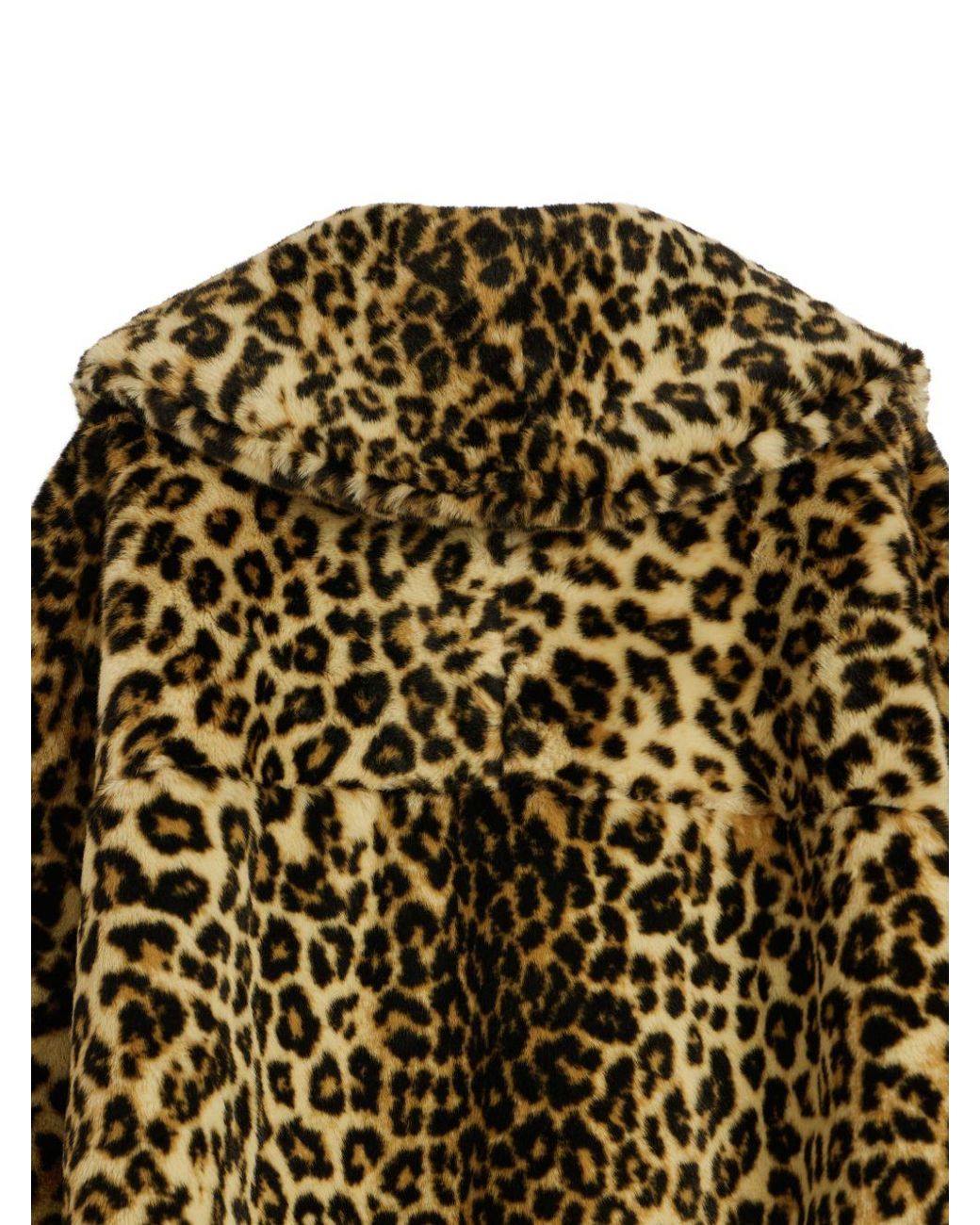 Givenchy Multicolor Faux Fur Short Coat