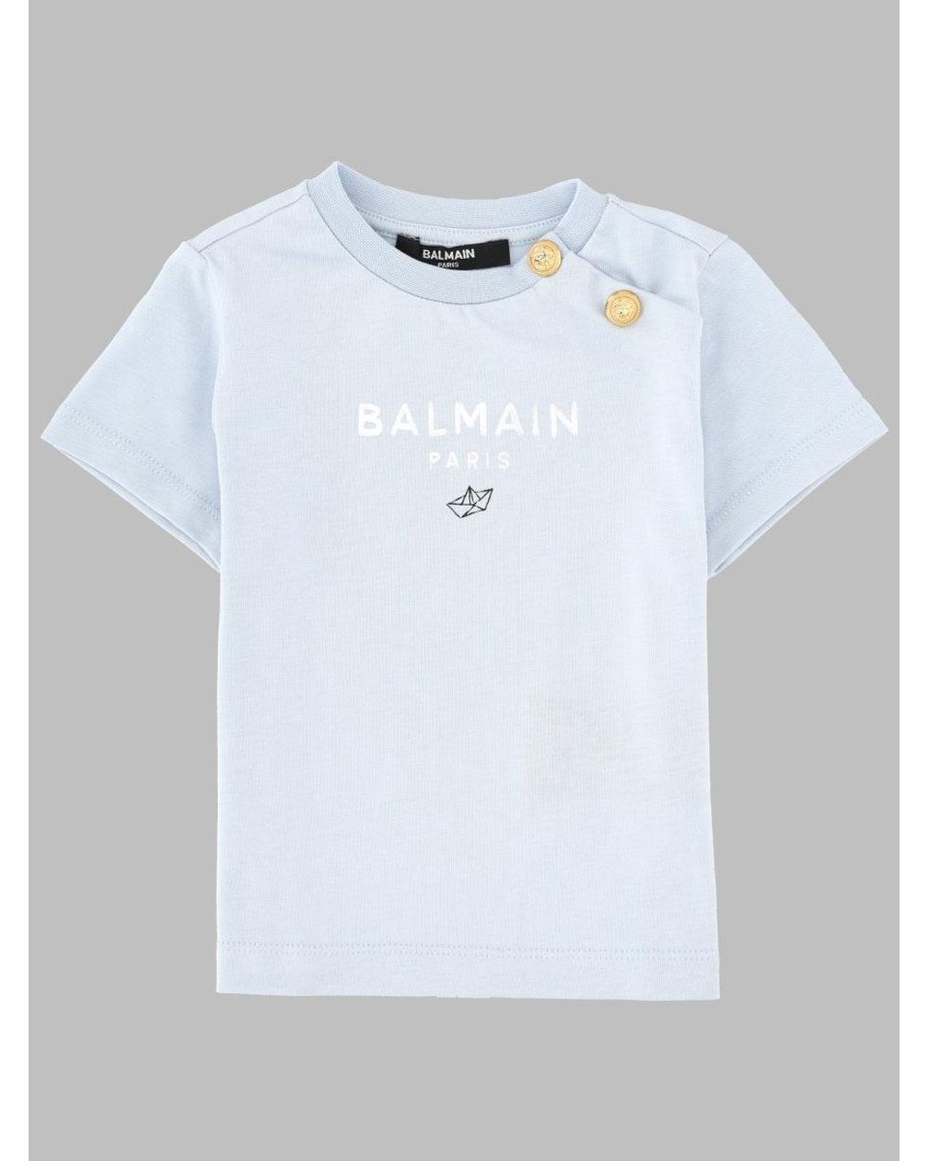 Balmain White T-Shirt Speciali