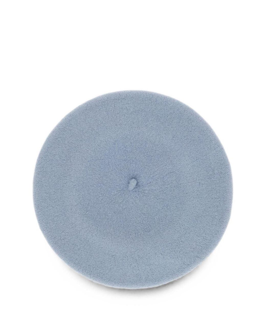 Borsalino Gray Wool Basque Hat