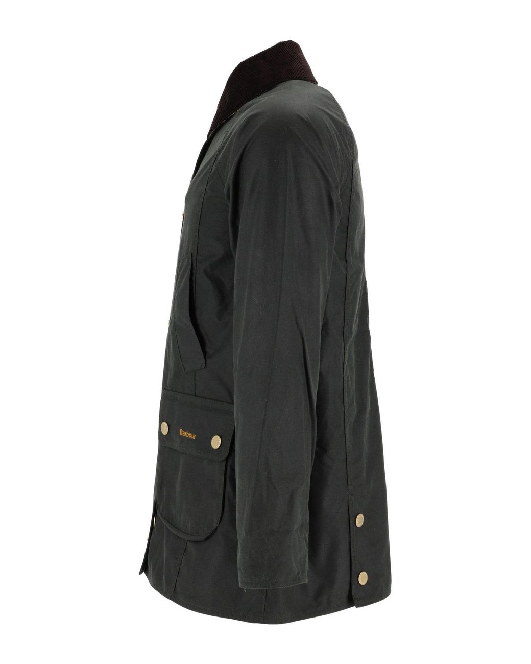 Barbour Black Modern Beadnell Wax
