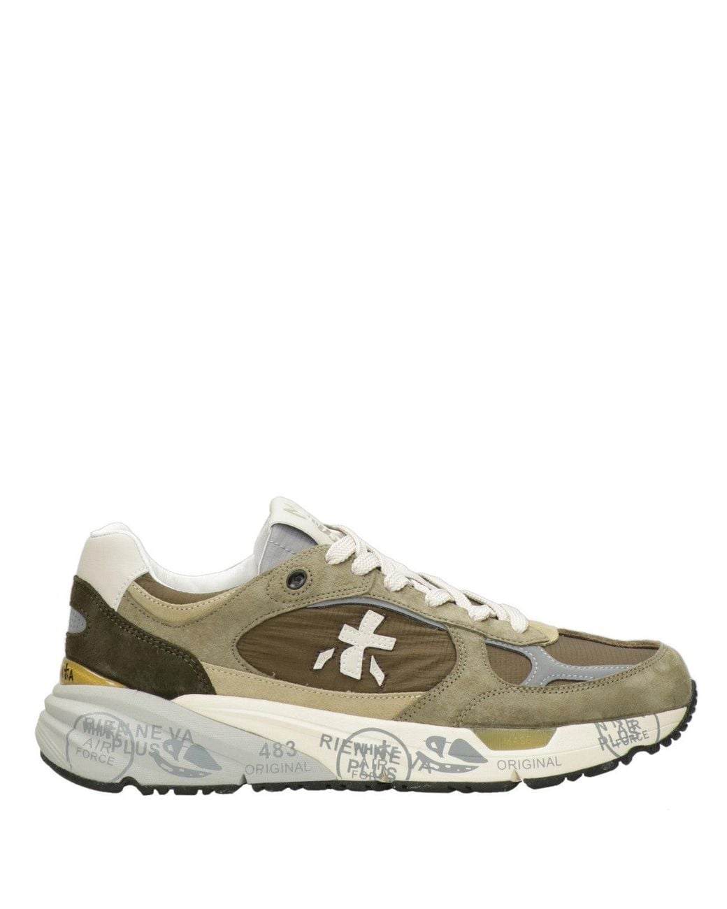 Premiata Green Sneakers Grün
