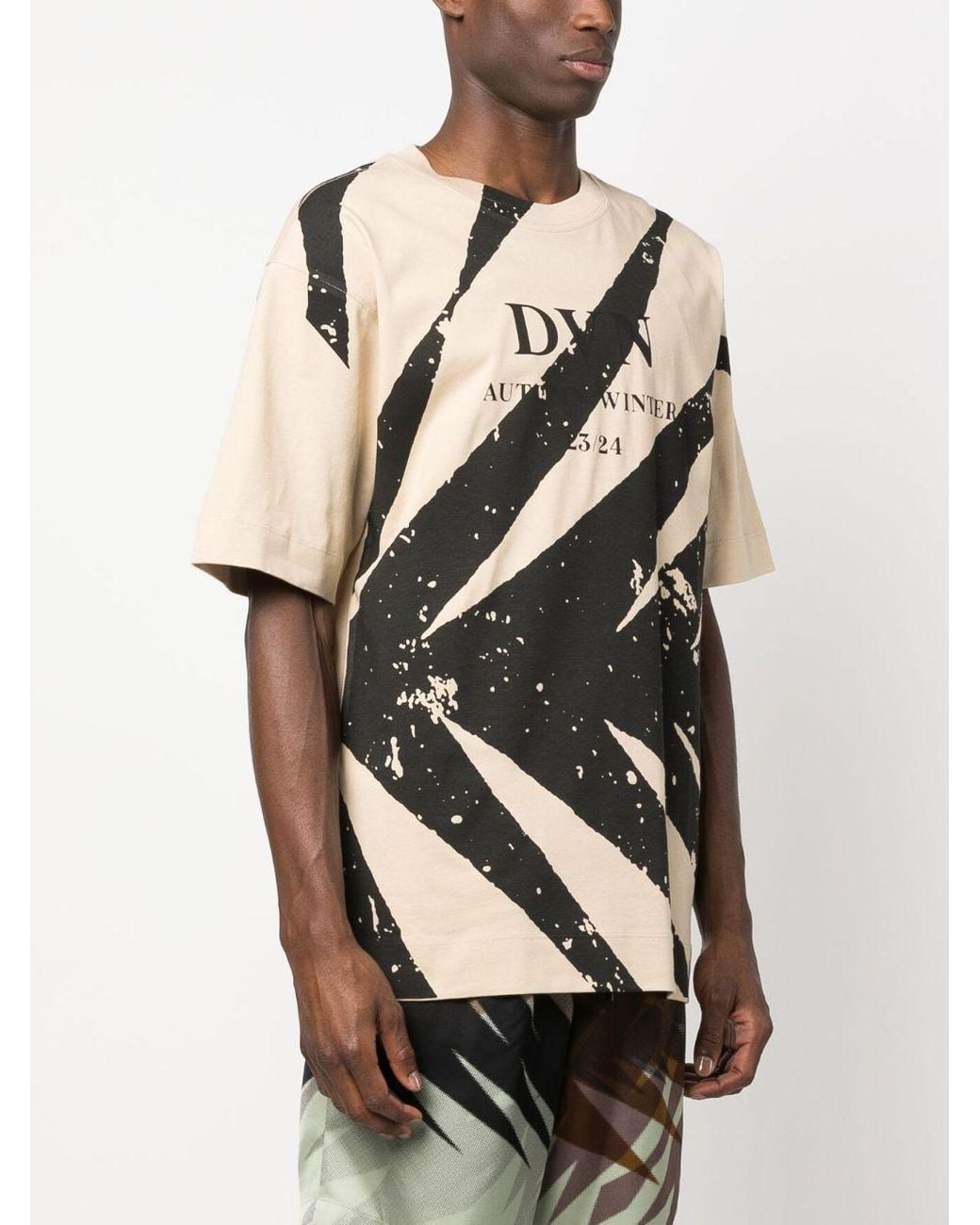 Dries Van Noten Natural 02570 Heli Pr Show 7602 M.K.T Shirt