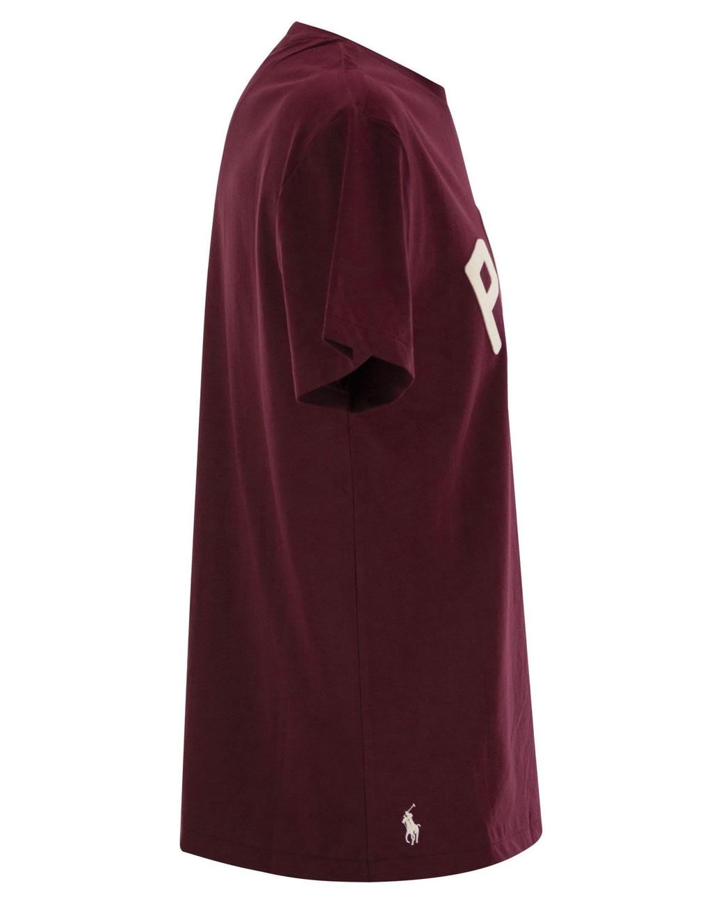 Polo Ralph Lauren Jersey T -Shirt mit klassischem Fit -Logo in Red für Herren