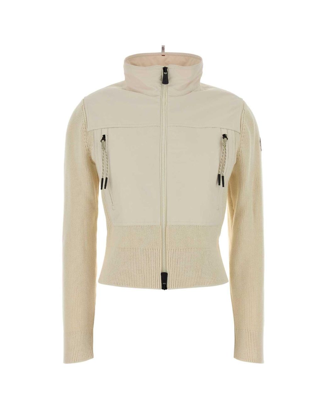 Moncler Natural Cream Cotton Jacket