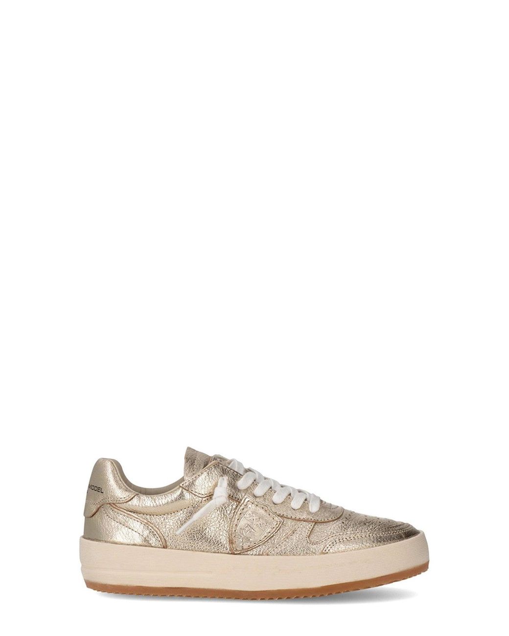 Baskets Doré Philippe Model en coloris Metallic